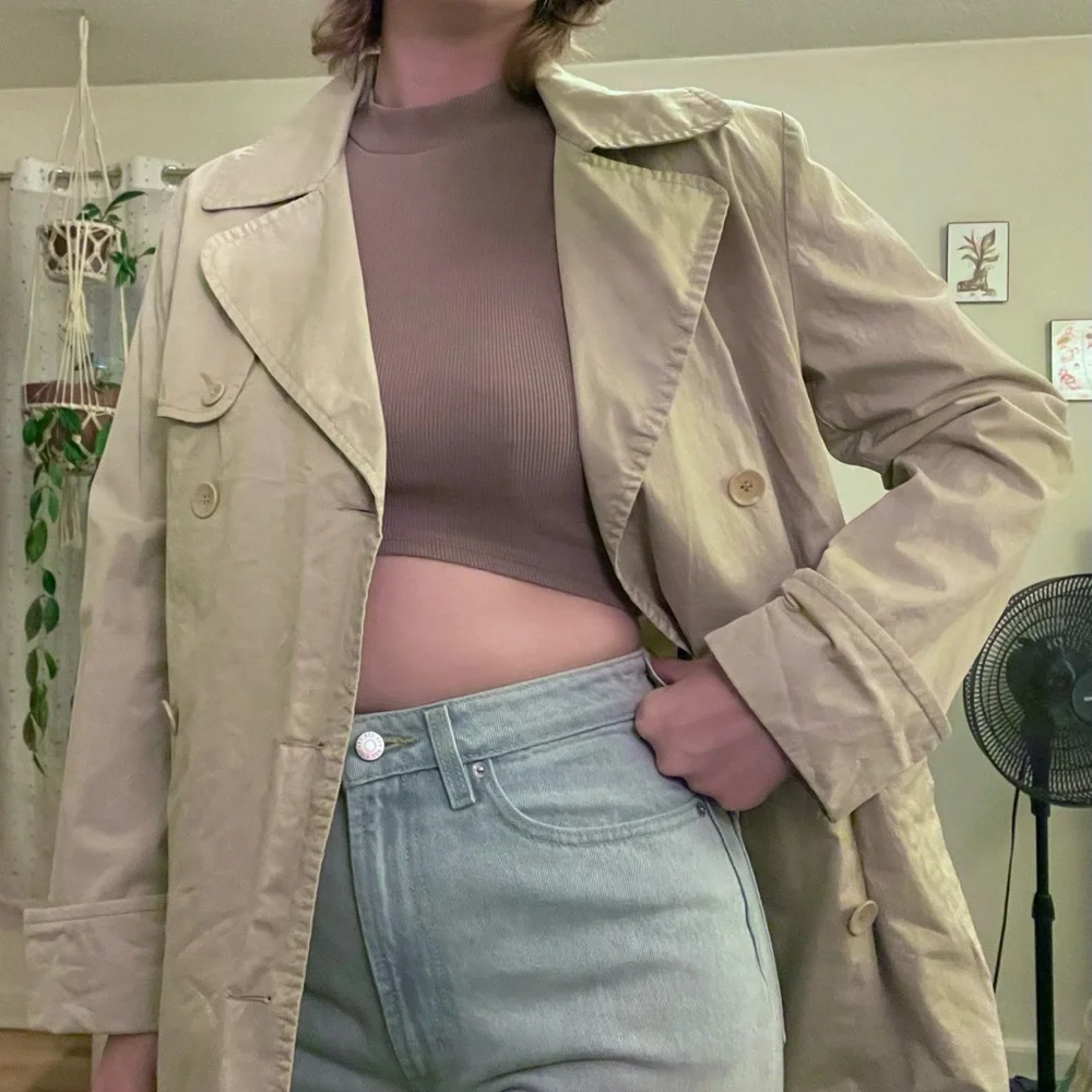 Bensimon Beige Trench Coat - Picture 2 of 5